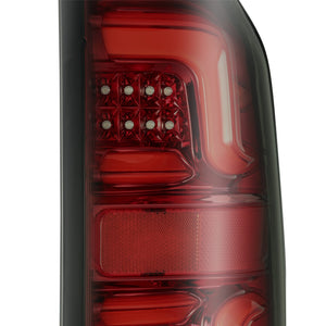 275.00 AlphaRex Tail Lights Toyota Tundra (2014-2021) Pro Series LED - Jet Black / Red Smoke - Redline360