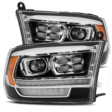 Load image into Gallery viewer, 770.00 AlphaRex Dual LED Projector Headlights Dodge Ram Truck (2009-2018) LUXX Series w/ Sequential Turn Signal - Black - 5th Gen 2500 Style - Redline360 Alternate Image