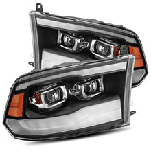 Load image into Gallery viewer, 874.99 AlphaRex Dual LED Projector Headlights Ram 1500/2500/3500 [LUXX Series - Sequential Turn Signal] (06-08) Alpha-Black or Chrome - Redline360 Alternate Image