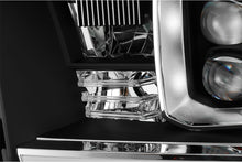 Load image into Gallery viewer, AlphaRex Quad 3D LED Projector Headlights Toyota Sequoia [NOVA Series - DRL Light Tube] (08-13) Alpha-Black / Black / Chrome - Alpha-Black Alternate Image
