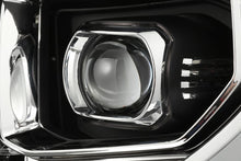 Load image into Gallery viewer, 408.35 AlphaRex Projector Headlights Toyota Tundra (14-20) Pro Series - DRL Light Tube - Black / Chrome - Redline360 Alternate Image