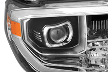 Load image into Gallery viewer, 408.35 AlphaRex Projector Headlights Toyota Tundra (14-20) Pro Series - DRL Light Tube - Black / Chrome - Redline360 Alternate Image