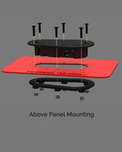 Load image into Gallery viewer, AeroCatch 120-2000 Latches (Above Panel) Black Aluminum Non-Locking Hood Pins - Default Title Alternate Image