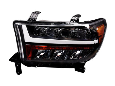 699.00 Alpha Owls Quad Pro LED Headlights Toyota Tundra (2007-2013) Black / 5500K Super White - Redline360