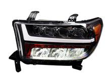 Load image into Gallery viewer, Alpha Owls Quad Pro LED Headlights Toyota Sequoia (2008-2015) Black / 5500K Super White - Default Title Alternate Image