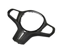 Load image into Gallery viewer, Autotecknic Steering Wheel Trim BMW X3M F97 (19-22) Carbon Alcantara Finish - Pre-LCI (19-20) / Heated Steering Wheel w/o Traffic Jam Assist Alternate Image