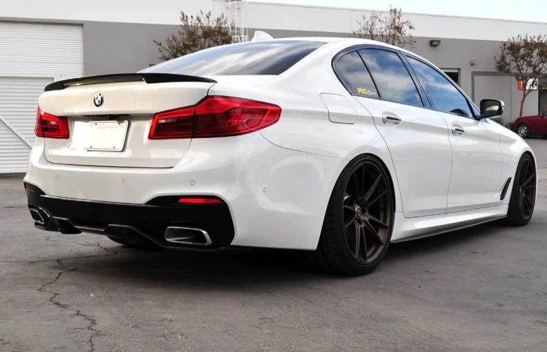 Autotecknic Trunk Spoiler BMW M5 F90 (18-20) [Carbon Fiber] Extended-Kick