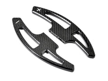 Load image into Gallery viewer, Autotecknic Shift Paddles BMW X5M E70 (10-13) [Competition] Carbon Fiber / Brushed Aluminum / Matte Black Finish - Carbon Fiber Alternate Image