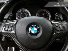 Load image into Gallery viewer, Autotecknic Shift Paddles BMW X5M E70 (10-13) [Competition] Carbon Fiber / Brushed Aluminum / Matte Black Finish - Carbon Fiber Alternate Image