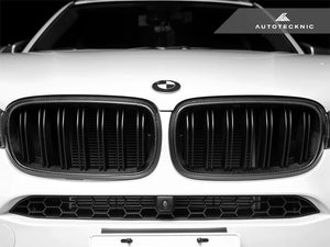 Autotecknic Grill BMW X6M F86 (15-19) Stealth Black / Glazing Black / Carbon Fiber