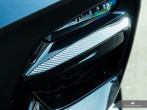 Autotecknic Bumper Trim Set BMW X3 G01 (18-21) Dry Carbon Fiber
