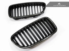 Load image into Gallery viewer, Autotecknic Replacement Grill BMW M5 F10 (2013) - Single or Dual Slats - Single Slats / Carbon Fiber Alternate Image
