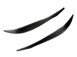 Carbon Fiber Side Mirror Cover Caps For BMW 3 Series F30 Sedan 2012-2019 – Gloss Finish, 2x Self-Adhesive Covers