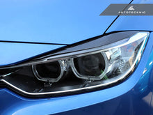 Load image into Gallery viewer, Autotecknic Headlight Covers BMW 3 Series F31 Wagon (2014-2015) [Carbon Fiber] Eye Lid - Default Title Alternate Image