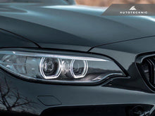 Load image into Gallery viewer, Autotecknic Headlight Covers BMW 2 Series F22 (14-16) [Carbon Fiber] Eye Lid - Default Title Alternate Image