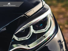 Load image into Gallery viewer, Autotecknic Headlight Covers BMW 2 Series F22 (14-16) [Carbon Fiber] Eye Lid - Default Title Alternate Image