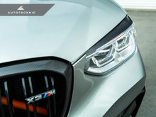 Load image into Gallery viewer, Autotecknic Headlight Covers BMW X3M F97 (2021-2022) [Carbon Fiber] Eye Lid Alternate Image