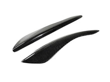 Load image into Gallery viewer, Autotecknic Headlight Covers Infiniti G35 Coupe (2003-2007) [Eye Lid] Stealth Black or Carbon Fiber Alternate Image
