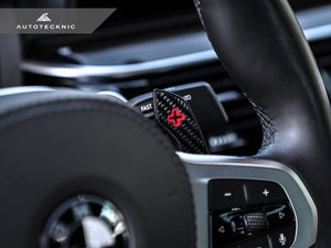 Autotecknic Shift Paddles BMW X6 G06 (2020-2022) [Pole Position] Carbon Fiber