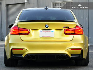 Autotecknic Rear Bumper Trim BMW M4 G82 (21-24) G83 (22-24) Carbon Fiber