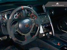 Load image into Gallery viewer, Autotecknic Steering Wheel Nissan R35 GT-R (2009-2017) Carbon Fiber Alternate Image
