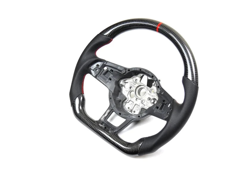 Autotecknic Steering Wheel VW GTI / Golf R / GLI (2015-2021) Carbon Fi ...