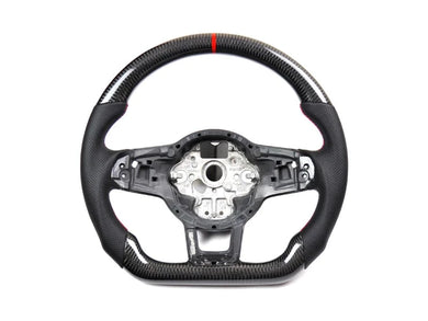 Autotecknic Steering Wheel VW GTI / Golf R / GLI (2015-2021) Carbon Fiber Finish