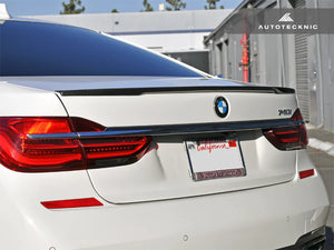 Autotecknic Trunk Lip Spoiler BMW 7 Series G11/G12 (16-19) Carbon Fibe ...