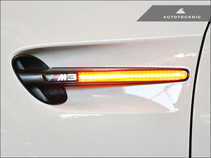 Autotecknic Fender Turn Signal BMW M3 E90 E92 E93 (08-13) Clarity 24 LED Amber