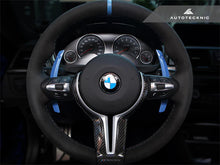 Load image into Gallery viewer, Autotecknic Shift Paddles BMW 6 Series F06 (13-14) F12 (12-14) F13 (12-15) [Competition] ABS Materials or Carbon Fiber - Yas Marina Blue Alternate Image