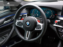 Load image into Gallery viewer, Autotecknic Shift Paddles BMW M8 F91/F92/F93 (20-22) [Competition] ABS Materials - Glazing Black Alternate Image