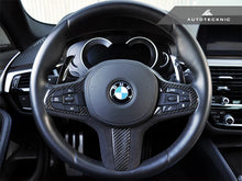 Load image into Gallery viewer, Autotecknic Shift Paddles BMW M8 F91/F92/F93 (20-22) [Competition] ABS Materials - Glazing Black Alternate Image