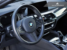 Load image into Gallery viewer, Autotecknic Shift Paddles BMW 8 Series G14/G16 (19-22) G15 (20-22) [Competition] ABS Materials - Glazing Black Alternate Image