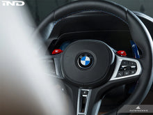 Load image into Gallery viewer, Autotecknic Shift Paddles BMW 8 Series G14/G16 (19-22) G15 (20-22) [Competition] ABS Materials - Glazing Black Alternate Image