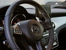 Load image into Gallery viewer, Autotecknic Shift Paddles Mercedes G-Class W463 (04-19) [Competition] Stealth Black / Steel Grey / Silver Alloy - Stealth Black Alternate Image