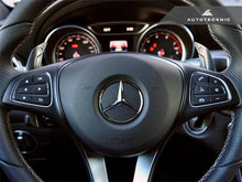 Load image into Gallery viewer, Autotecknic Shift Paddles Mercedes SLC-Class W172 (17-20) [Competition] Stealth Black / Steel Grey / Silver Alloy - Stealth Black Alternate Image
