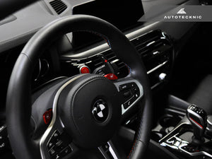 Autotecknic Shift Paddles BMW 5 Series G30 (17-20) [Battle Version] Dry Carbon Fiber