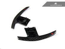 Load image into Gallery viewer, Autotecknic Shift Paddles BMW M4 G82 (20-24) [Battle Version] Dry Carbon Fiber - Red Shift Indicator / Gloss Alternate Image