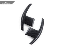Load image into Gallery viewer, Autotecknic Shift Paddles BMW M3 G80 (20-24) [Battle Version] Dry Carbon Fiber - Red Shift Indicator / Gloss Alternate Image