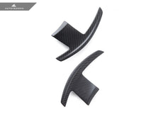 Load image into Gallery viewer, Autotecknic Shift Paddles BMW X6M F96 (20-22) [Battle Version] Dry Carbon Fiber - Red Shift Indicator / Gloss Alternate Image