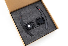 Load image into Gallery viewer, Autotecknic Shift Paddles BMW X6M F96 (20-22) [Battle Version] Dry Carbon Fiber - Red Shift Indicator / Matte Alternate Image