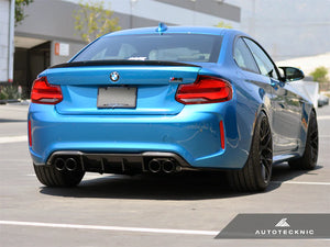 Autotecknic Rear Diffuser BMW M2 / M2 Competition F87 (16-21) [Dry Car