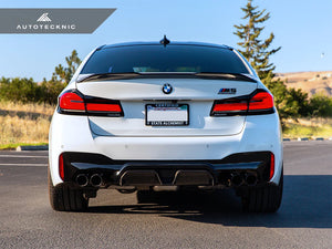 Autotecknic Rear Diffuser BMW M5 F90 (2018-2020) [Dry Carbon Fiber] Sport Competition