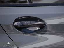 Load image into Gallery viewer, Autotecknic Door Handle Trim Set BMW X3M F97 (2021-2022) Dry Carbon Fiber Alternate Image