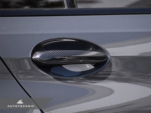 Autotecknic Door Handle Trim Set BMW X6M F96 (2020-2022) Dry Carbon Fiber