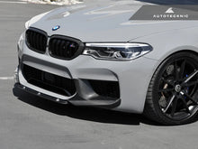 Load image into Gallery viewer, Autotecknic Center Front Lip BMW M5 F90 Pre-LCI (18-20) Dry Carbon Competition - No / No / No Alternate Image