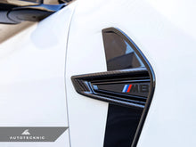 Load image into Gallery viewer, Autotecknic Fender Trim Sets BMW M8 F91/F92/F93 (2020-2022) Dry Carbon Fiber - Default Title Alternate Image