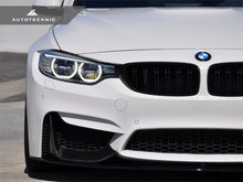 Load image into Gallery viewer, Autotecknic Aero Front Splitters BMW M3 F80 (15-17) Carbon Fiber Performante Alternate Image