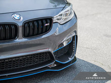 Load image into Gallery viewer, Autotecknic Aero Front Splitters BMW M3 F80 (15-17) Carbon Fiber Performante Alternate Image