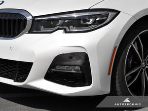 Autotecknic Bumper Trim Set BMW 330i M-Sport G20 (2022) Dry Carbon Fiber